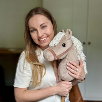 Instrukcja szycia konika na patyku Biszkopt