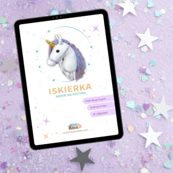 Iskierka, Instrukcja Szycia Renifera PDF, Toys By Kasia - mockup produktu